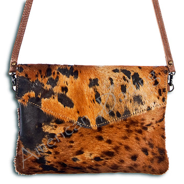 American Darling Envelope Hair on Genuine Leather Western Women Bag Handbag Purse | for Cute